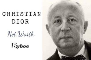 dior statistics|christian dior net worth.